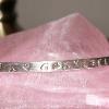 Fine silver bangle bracelet personalized.  $55